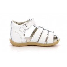 KICKERS BIGFLO 962450-10-3 ΠΑΙΔΙΚΟ ΠΑΠΟΥΤΣΟΠΕΔΙΛΟ ΚΟΡΙΤΣΙ  ΛΕΥΚΟ